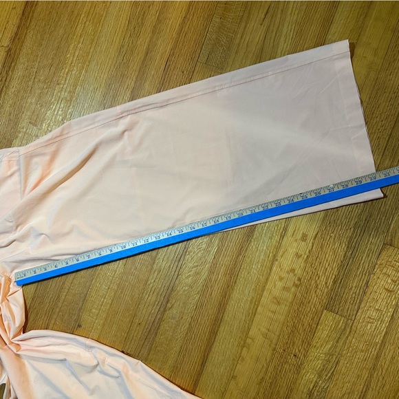 Lululemon Size 4 Swift Mid-Rise Wide-Leg Pant Full Length Peach Bellini (a3 - Picture 14 of 16